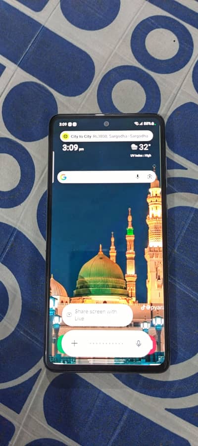 Samsung Mobile A72 8ram 128 gb