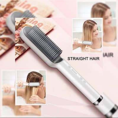 brush hair straightener
