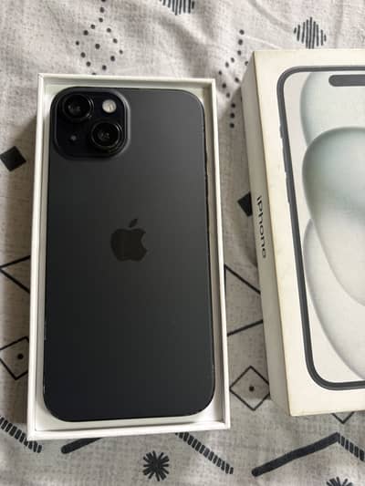 Apple iPhone 15 with box urgent sell