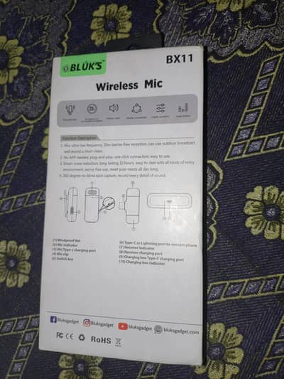 wireless mic all oky