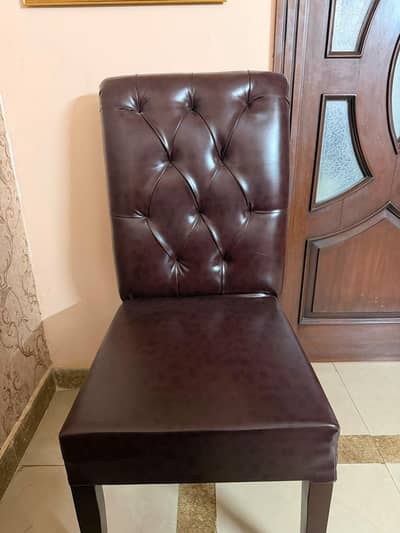 Dining Chairs Set – Excellent Condition sett of 8 chairs