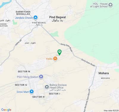1 Kanal Plot for Sale in Bahria enclave Islamabad