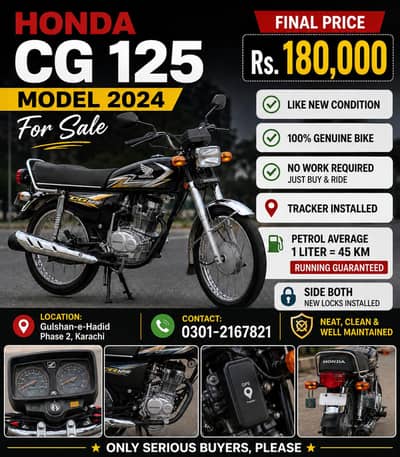CG125 for sale
