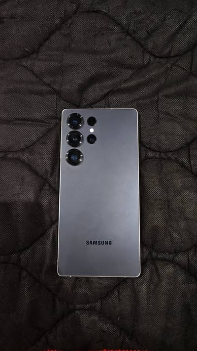 Samsung Mobile S25 Ultra with box and orginal charger