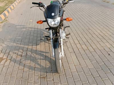 Suzuki 110 Bike With Complete Original Documents Biomatric. . .