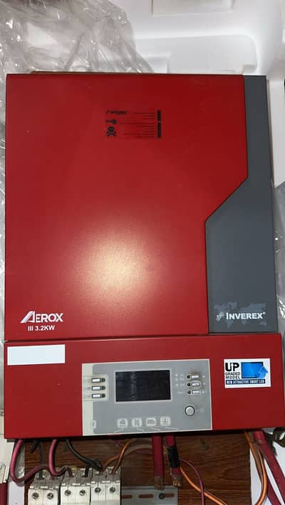 Inverex inverter 3.2KW with batteries