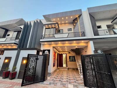5 Marla Brand New Modern Luxury Double Story House For Sale In Shalimar Colony Near Bosan Road