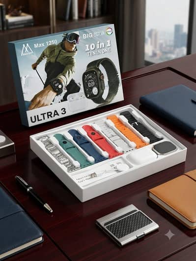 New Digital 10 in 1 Mobile Watch