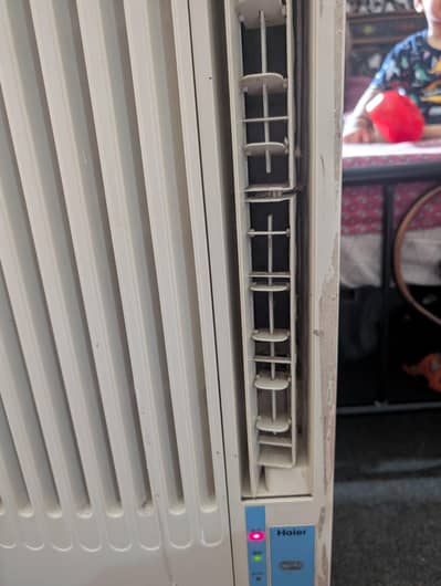 Haier ac with remote with converter on condition
