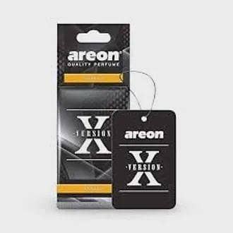 CAR AREON X VERSION AIR FRESHENER HANGING PERFUME CARD LONG LASTING FRAGNANCE IN 6 DIFFERENT FLAVOURS QUALITY PERFUME