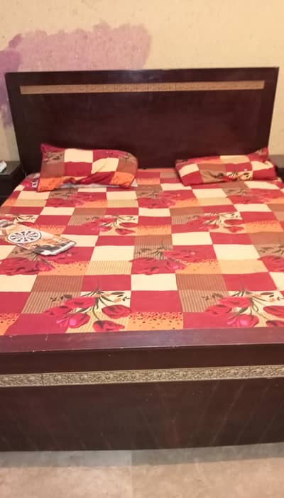 Double Bed with Mattress