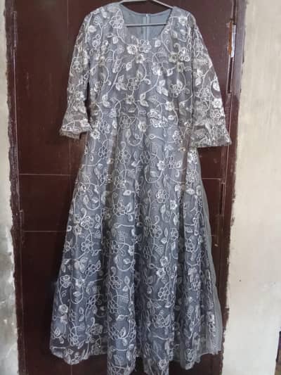 Grey maxi