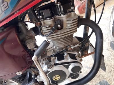 Honda Cg 125 2018 model total genuine