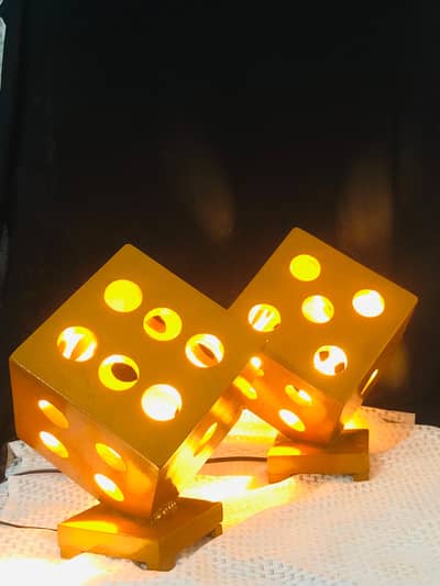 Wooden lamps