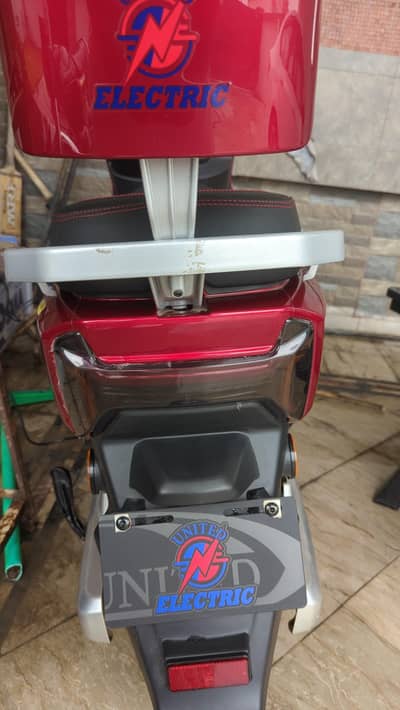 Electric Scooty with number