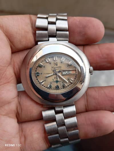 nivada 101 automatic men's watch