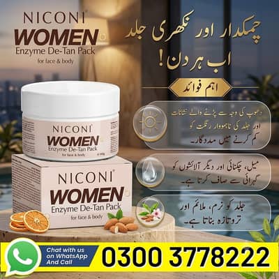 Niconi Women Enzyme De-Tan Pack