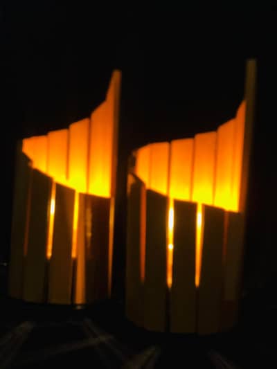 Wooden lamp