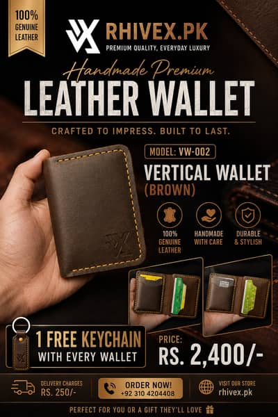 Men's Leather Wallet | Premium Gents Wallet | Stylish Men's Purse |