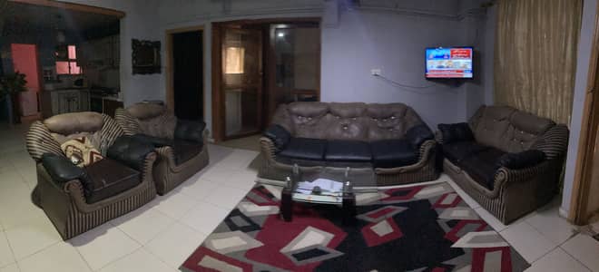 PURE LEATHER 7 SEATER SOFA SET