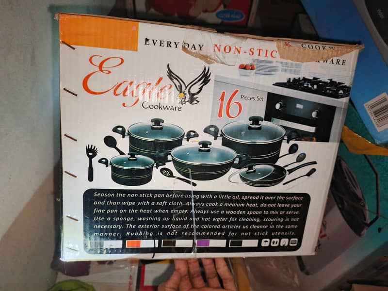 non stick cookware eagle set 0