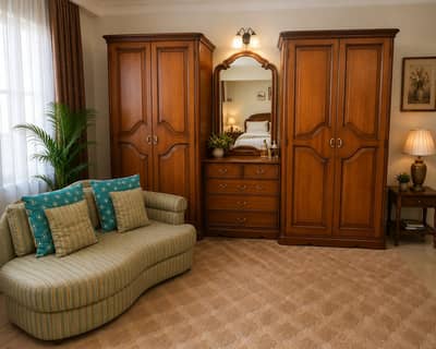 Cupboard, Dresser & Sofa Set/Wardrobes/Dressing/Furniture