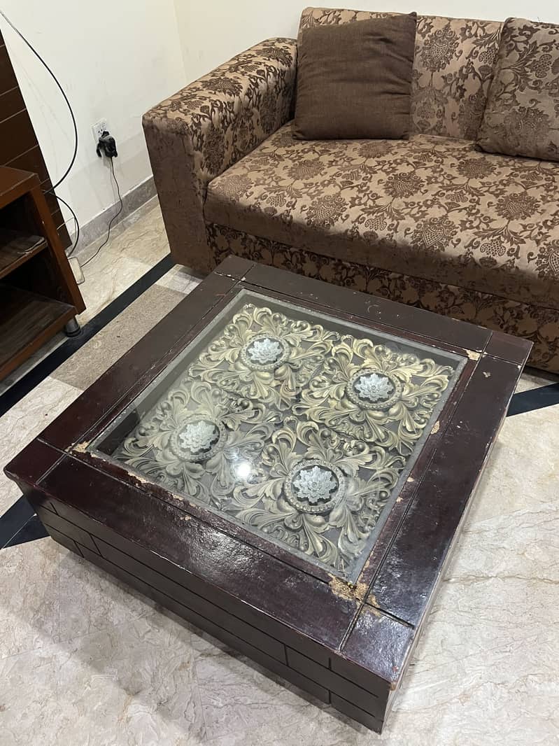 L shape sofa good condition 2