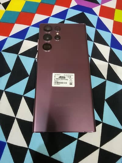 SAMSUNG GALAXY S22 ULTRA 12/512 GB DUAL SIM OFFICIAL PTA