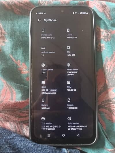 Infinix Note 12