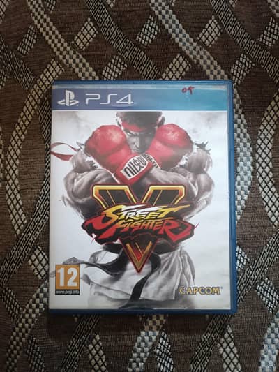 Street Fighter V Playstation Disc