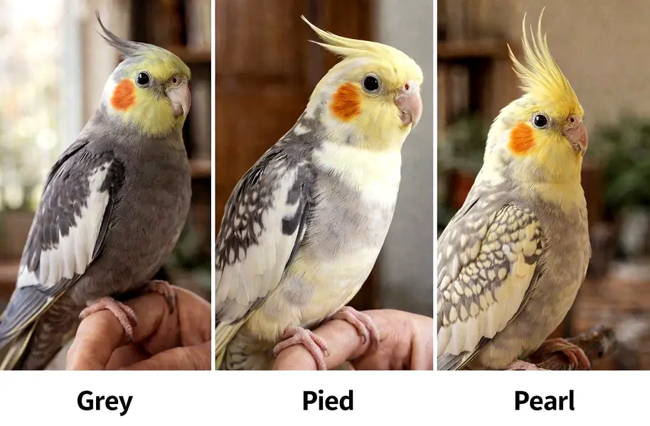 Nayaab Breader Cockatiels – Healthy, Tame & Friendly (Set of 3) — photo 4