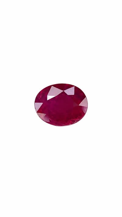 Ruby Oval cut