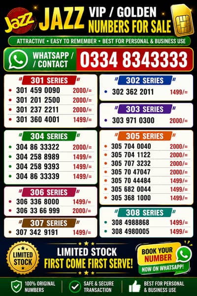 Jazz Golden Numbers Sale