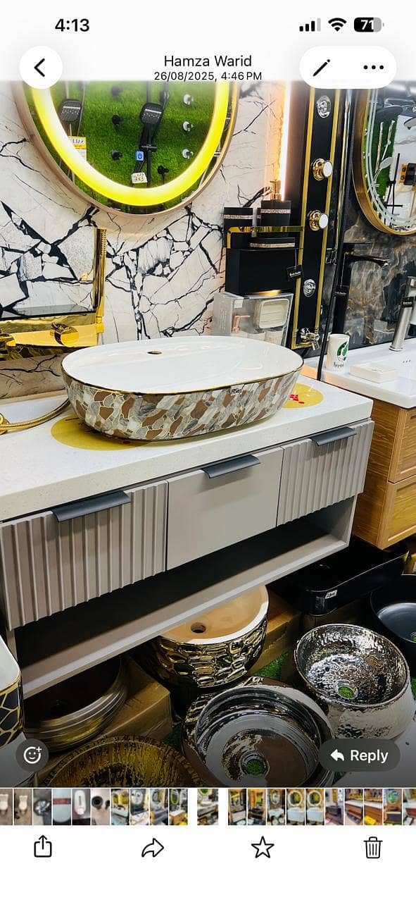 PVC vanity 11