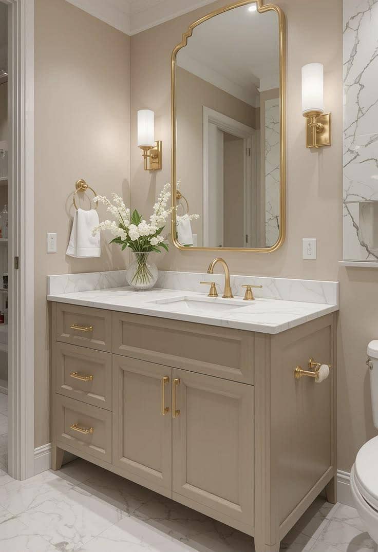PVC vanity 12