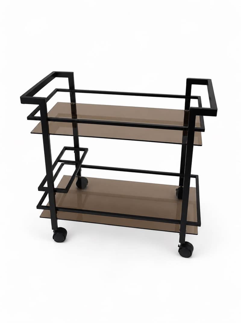 Tea serving trolly Fold able 1