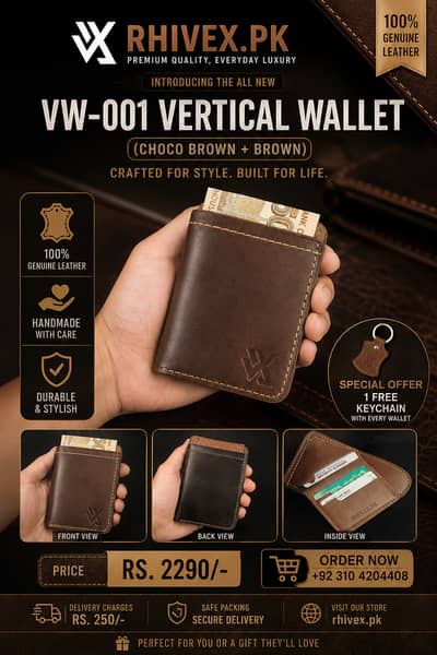 Original Men's Wallet | Leather Wallet for Men | Slim Wallet |