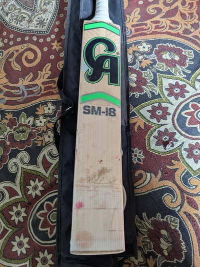 CA sm 18 pro  Shoaib Malik personal used bat  11 grains  1180g