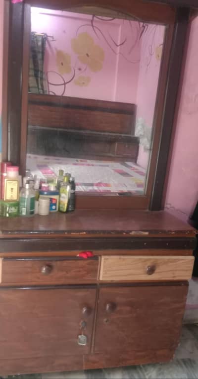 double bed dressing table