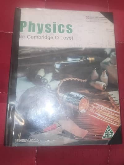 PHYSICS BOOK FOR O LEVELS BY PAULINE ANNING