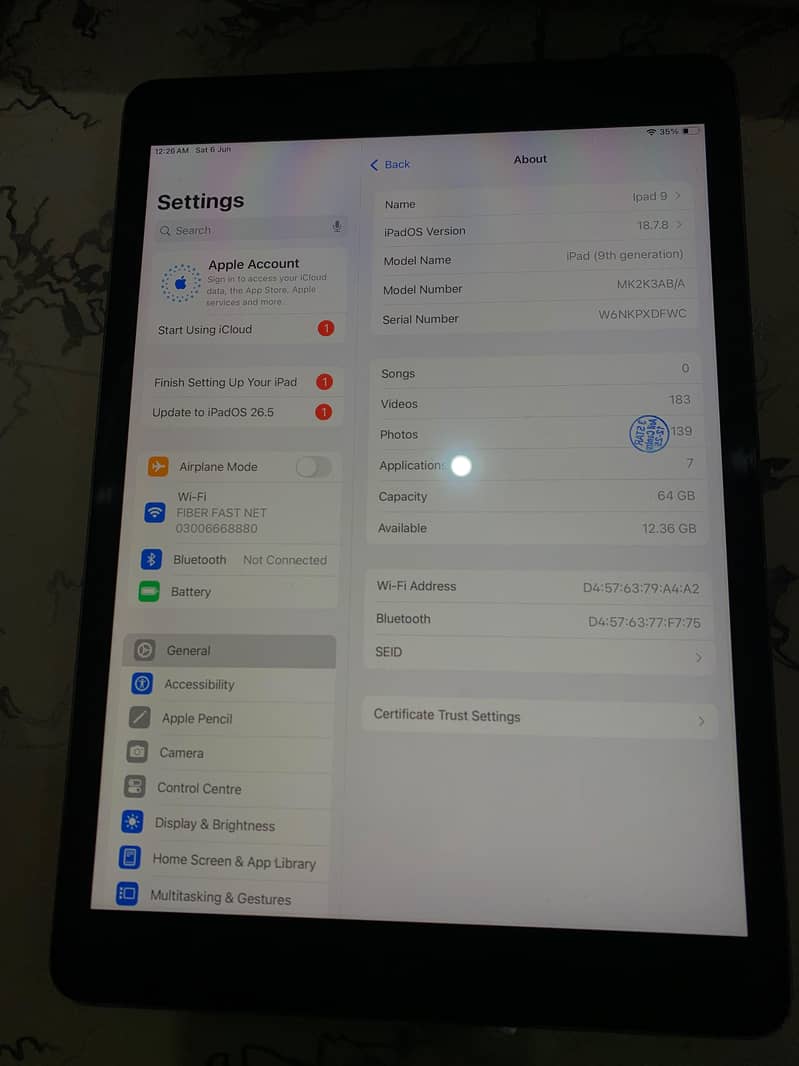 iPad 9 1