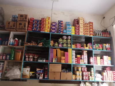 Running Grocery Store for sale in Allama Iqbal town Lahore.