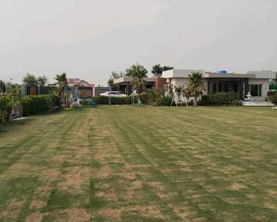 On Excellent Location 10 Kanal Farm House In Central Barki Road For sale