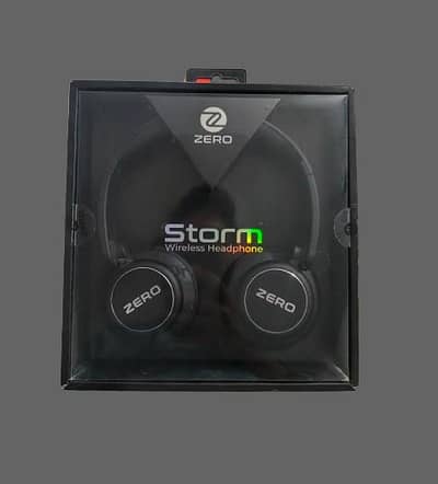 zero life style storm wireless Bluetooth headphones ( Black)  10 /10