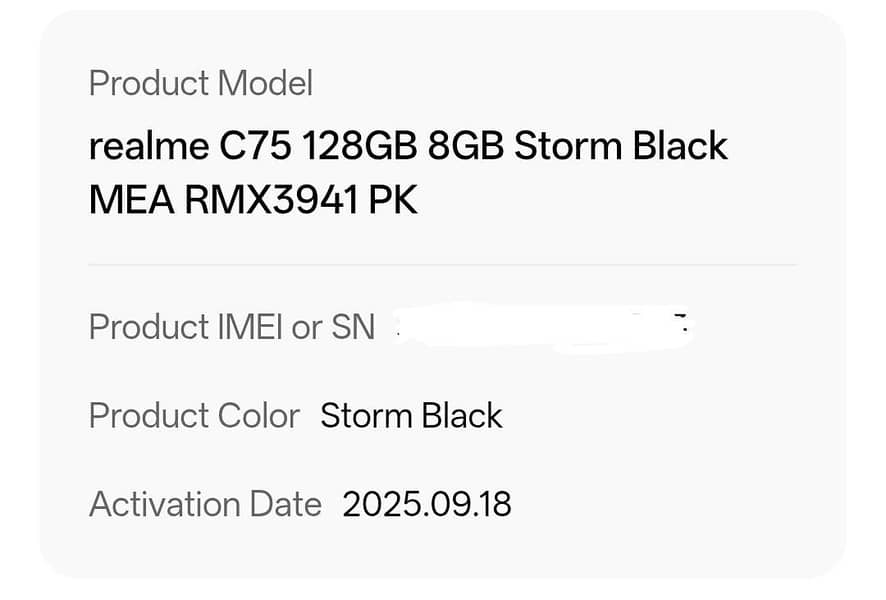 Realme C75 9