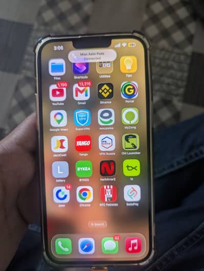 Iphone 13 pro max jv 100% waterpack condition 9/10
