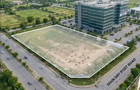 Prime Commercial Property For Sale 5 Kanal Plot With Building Main Dry Port Road, Sector I-10/3, Islamabad