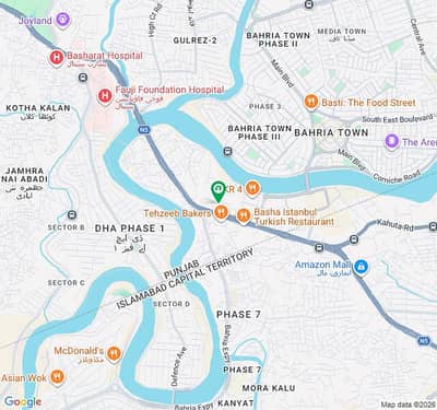 10 Marla Commercial Plot For Sale In DHA Islamabad Downtown GT road