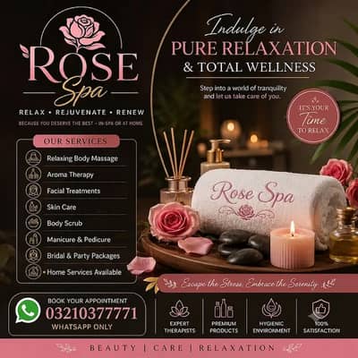 Spa,Services- Spa Center & Saloon - Spa Therapy Available in lahore