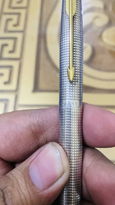 100% Original Vintage Parker 75 Cisele Sterling SilverCapandBarrel925